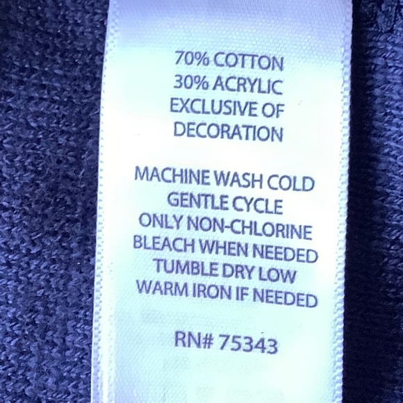 Ruby Moon blue lightweight knit cowl neck sweater Medium - Picture 5 of 10